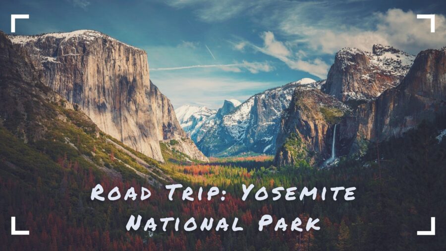 Road Trips 3 Yosemite-Road-Trip-Valley-Waterfall-El-Capitan some of the best camping in Yosemite nearby