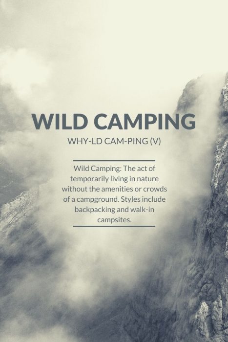Wild-Camping-Definition