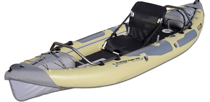 Product Image A display of the Advanced Elements Straightedge Angler Pro kayak