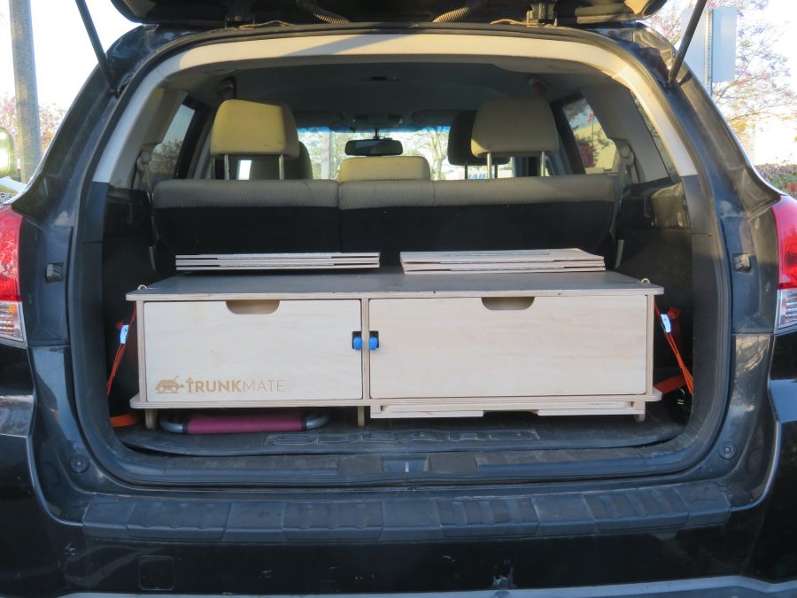 The Best SUV Bed Platform for Camping in 2023 3 TrunkMate Stowed in Cargo Area for Convenient Storage