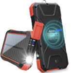 17 Best Solar Chargers for Backpacking - 2023 5 A display of the Blavor Solar Power Bank