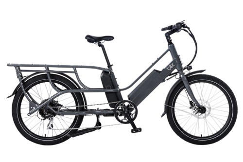 Electric Bikes For Newbies - Shop for the right bike (2023) 16 A display of an electric cargo bike