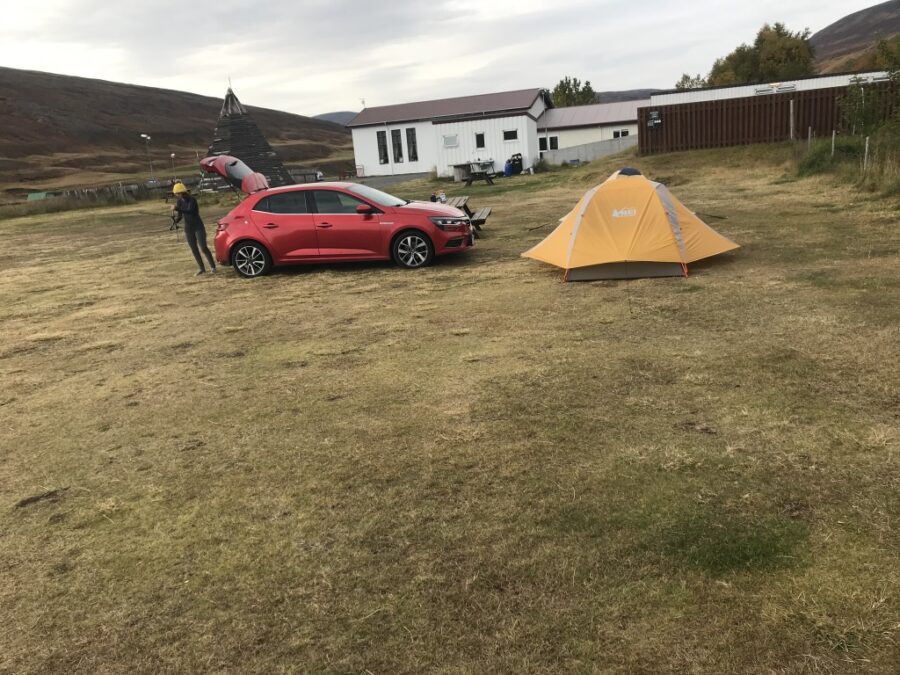 Camping at Guesthouse Skjöldólfsstadir
